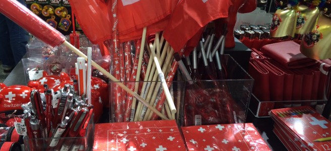 Eine geballte Ladung Schweizer Kreuze für den Bundesfeiertag